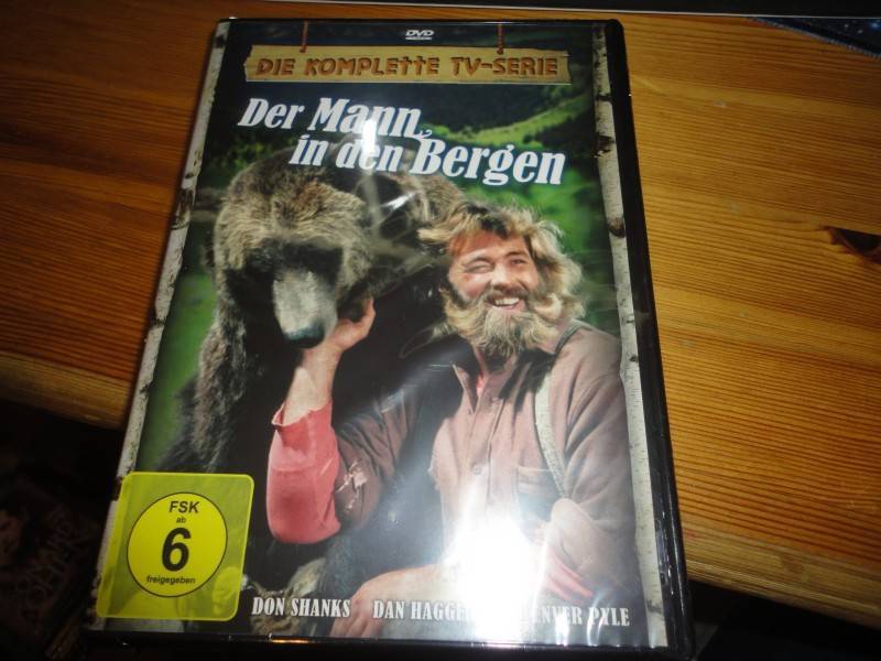 Der Mann in den Bergen - komplette TV Serie, deutsch, neu, DVD 