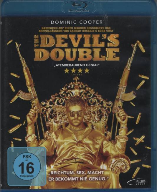THE DEVIL´S DOUBLE Blu-ray - Action Thriller Dominic Cooper 