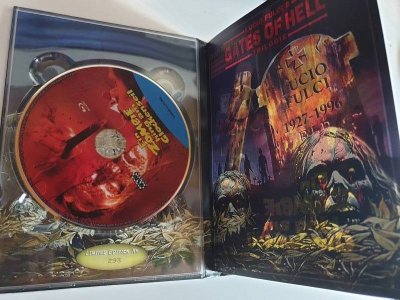 Gates of Hell Trilogie |  3 Klassiker von Lucio Fulci | Limitiertes 3er Blu-Ray Mediabook (333)- Cover C 
