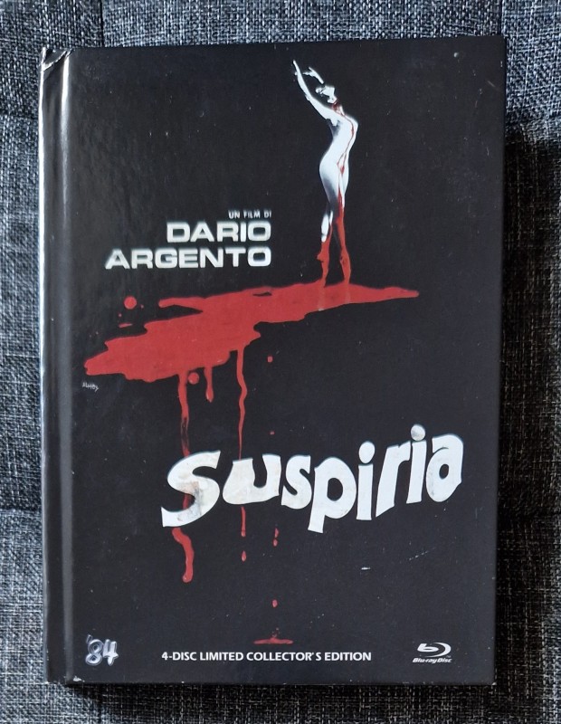 Suspiria - 4 Disc Blu-Ray Mediabook 3609/4350 