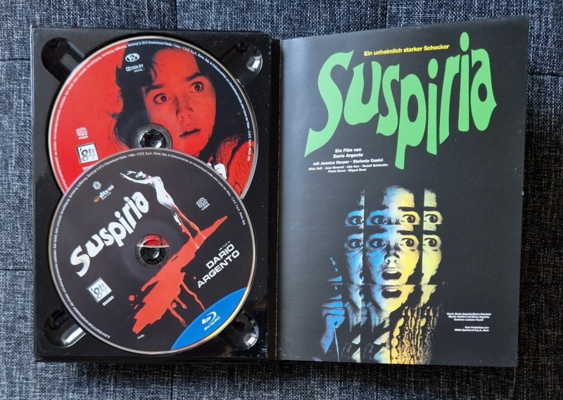 Suspiria - 4 Disc Blu-Ray Mediabook 3609/4350 
