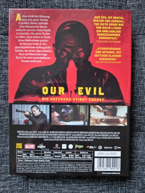Our Evil - 2 Disc Blu-Ray Mediabook inkl. Poster Nr. 14 