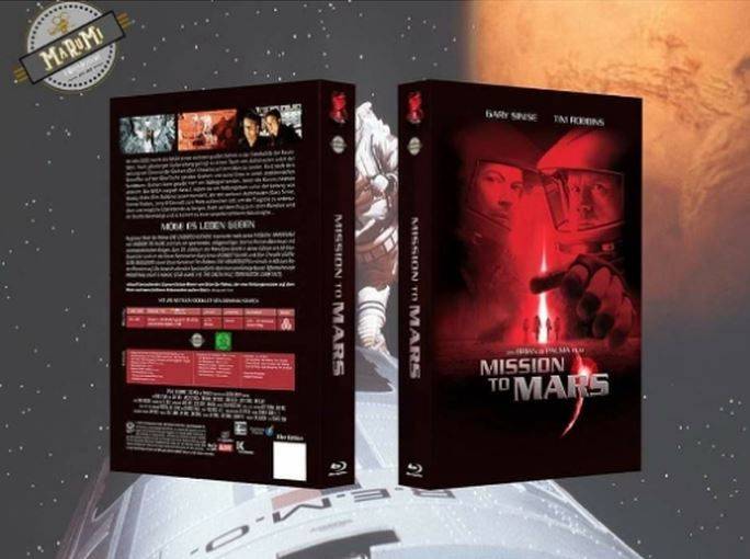 Mission to Mars - gr Blu-ray Hartbox Lim 33 OVP 