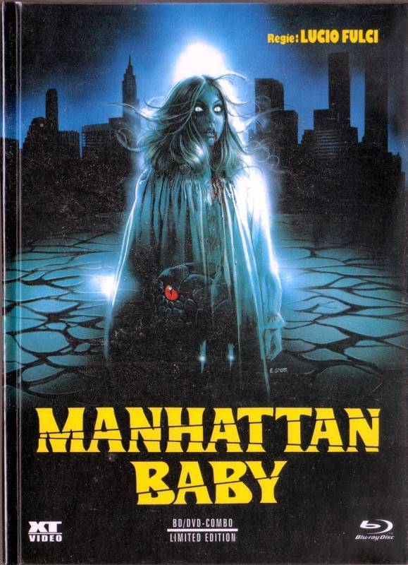 Manhattan Baby AKA Amulett des Bösen - XT - Mediabook - Cover B - OVP - Limitierte Auflage - Nr. 181/333 