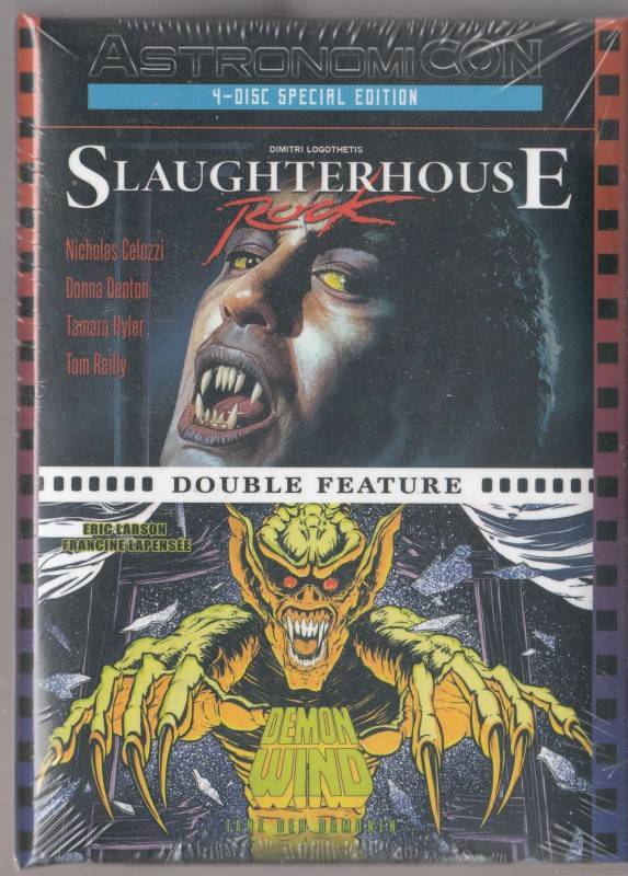 Slaughterhouse Rock + Tanz der Dämonen - Astro - Wattiertes 4-Disc Mediabook - OVP - Limitierte Auflage - Nr. 19/250 
