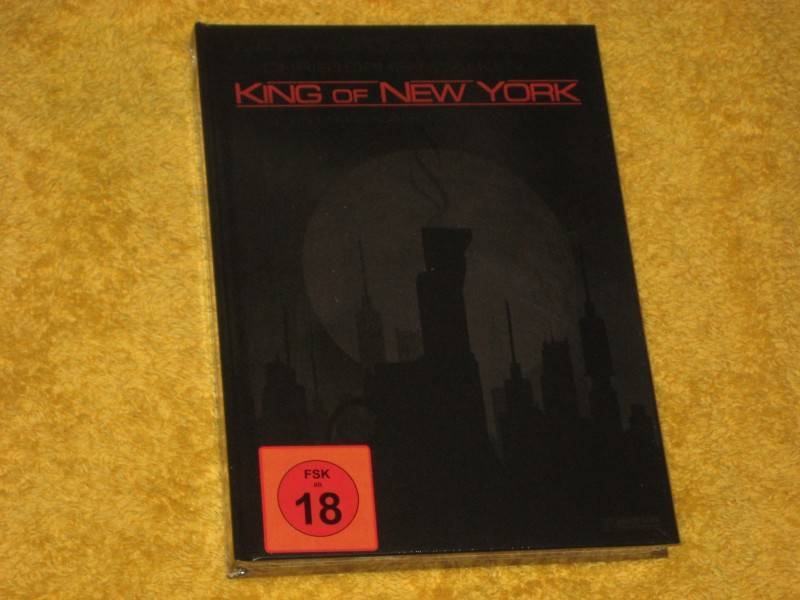 KING OF NEW YORK Limited Mediabook Edition 1000er Blu-Ray + DVD Uncut - NEU +OVP 