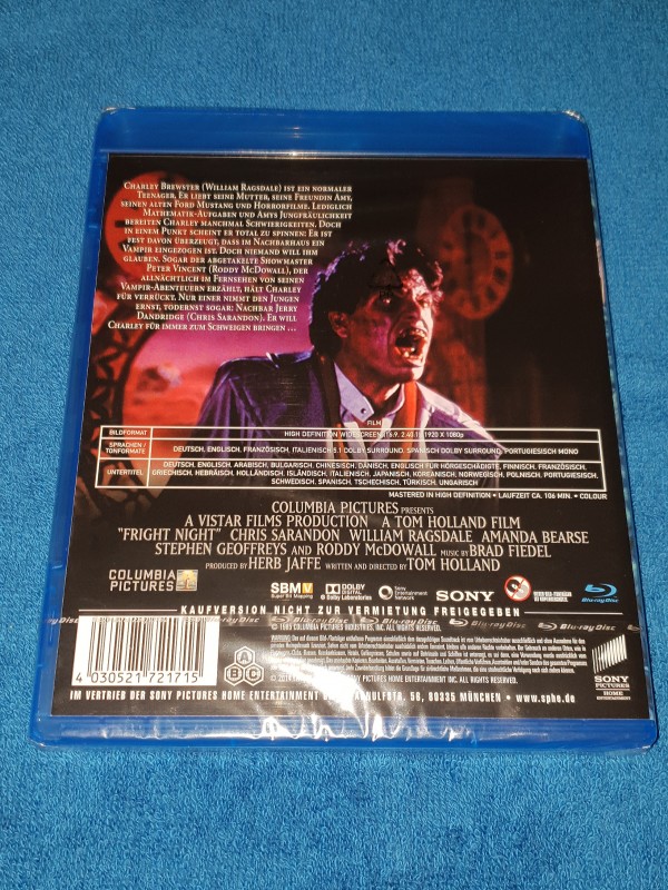Fright Night Die Rabenschwarze Nacht Endlich Die Blu Ray Träume Werden Wahr - rvyav5e