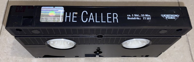 The Caller - UNCUT - VHS - Malcolm McDowell 