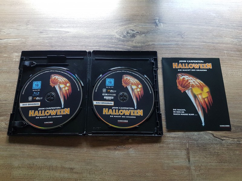 Halloween 4K UHD & Blu Ray Disc 