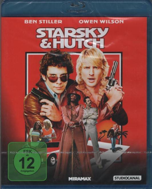 STARSKY & HUTCH - Blu-ray - Action Fun - Ben Stiller - Owen Wilson 