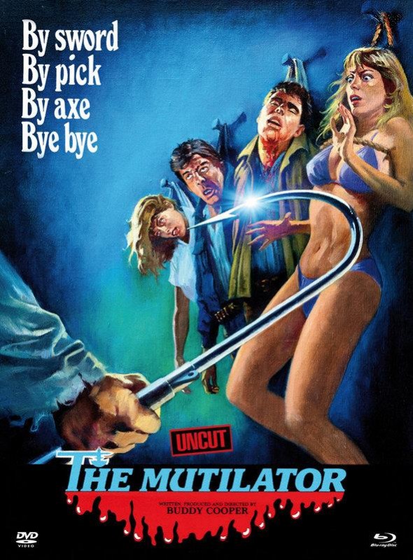 The Mutilator (1984) (Cover A, Limited Edition, Mediabook, Uncut, Blu-ray + DVD) 