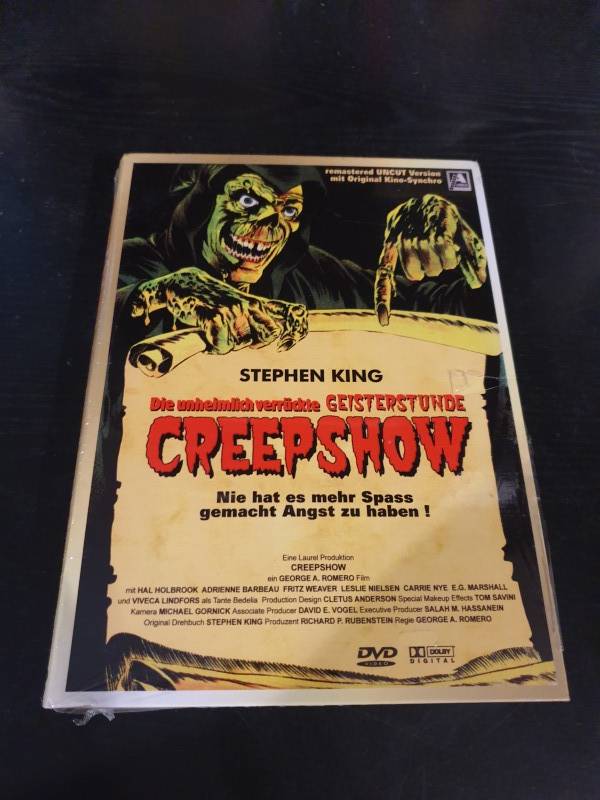 Creepshow    Die unheimlich verrückte Geisterstunde (Große Hartbox, Limited Edition) NAGELNEU OVP OOP 