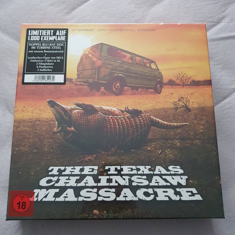 The Texas Chainsaw Massacre - 40th Anniversary Limited Collector's Box "ERSTAUFLAGE" 1000 Stück / NEU+OVP 