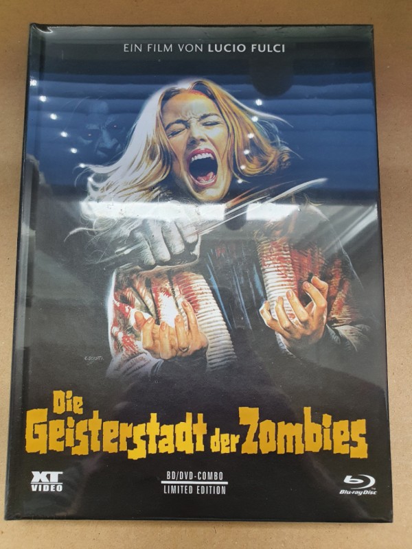 Die Geisterstadt der Zombies (XT Mediabook - Limited 666 Cover C) UNCUT BLU-RAY NEU/OVP LUCIO FULCI 