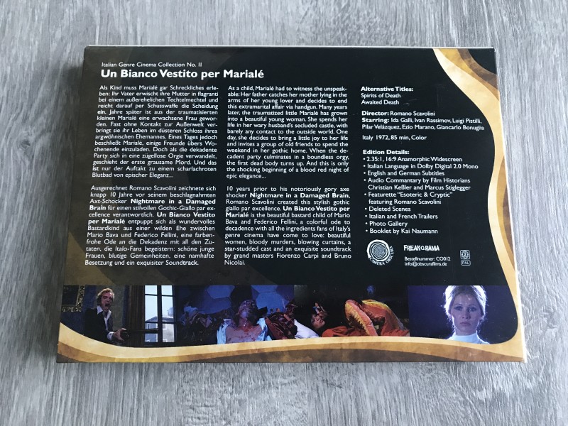 SPIRITS OF DEATH Un bianco vestito per mariale (Camera Obscura DVD