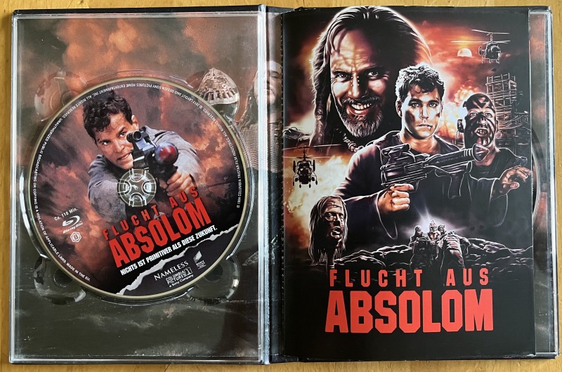 Flucht aus Absolom - Nameless Mediabook - Blu-ray & DVD - Kinomotiv - Limitiert auf 555 Stück 