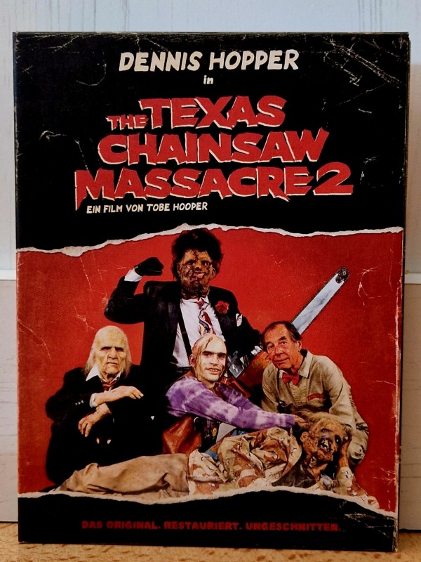 Texas Chainsaw Massacre 2 Digipack BluRay / DVD Turbine 