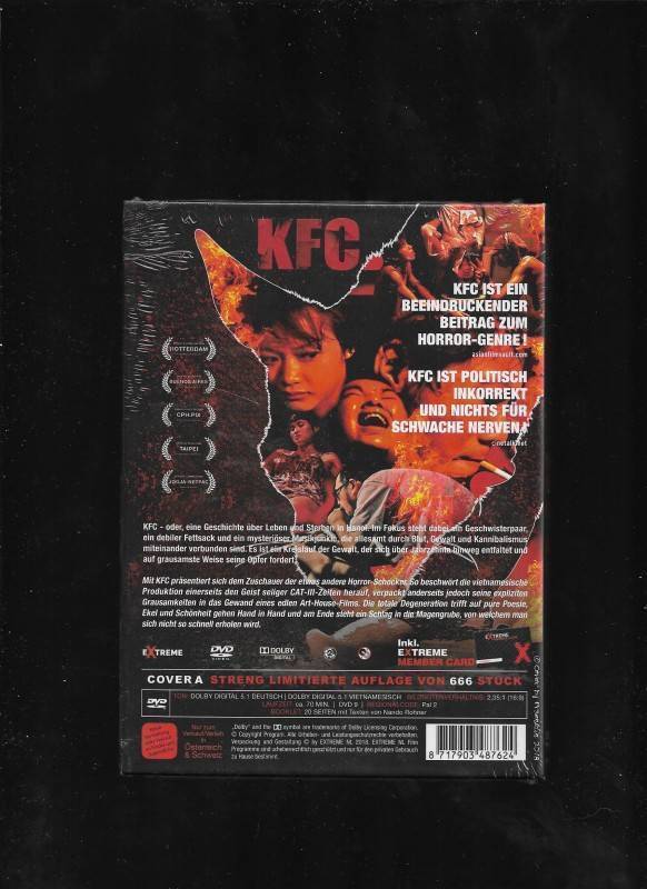 KFC A Tongue for a Tongue Mediabook Extreme Limited 666 