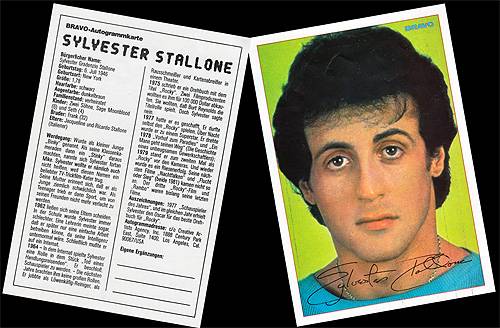 Sylvester Stallone (Bravo-Autogrammkarte) kaufen | Filmundo.de