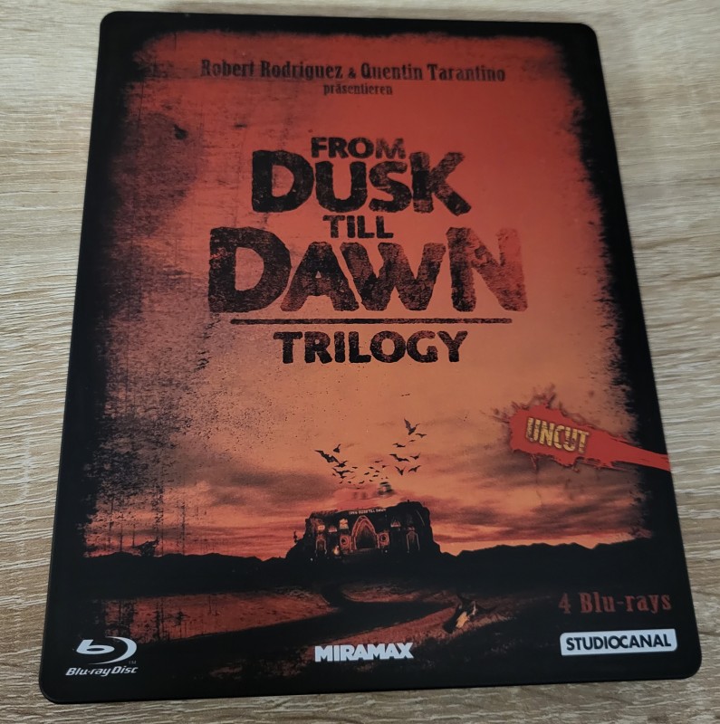 From Dusk Till Dawn - Trilogy - Blu-Ray - Steelbook - Uncut - Robert Rodriguez & Quentin Tarantino 