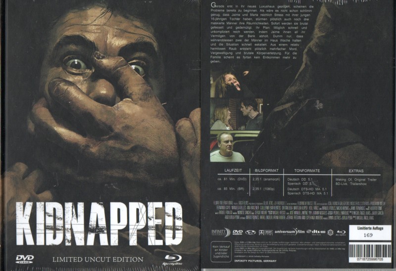 Kidnapped Mediabook Cover B (9995245, NEU Limited 222 St) 