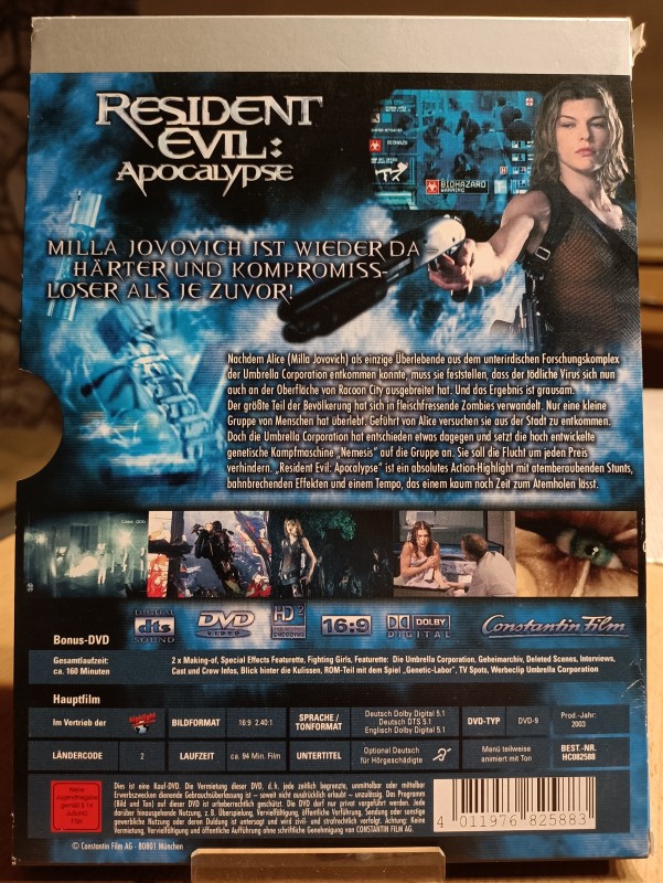 Resident Evil: Apocalypse - Premium Edition - Milla Jovovich 