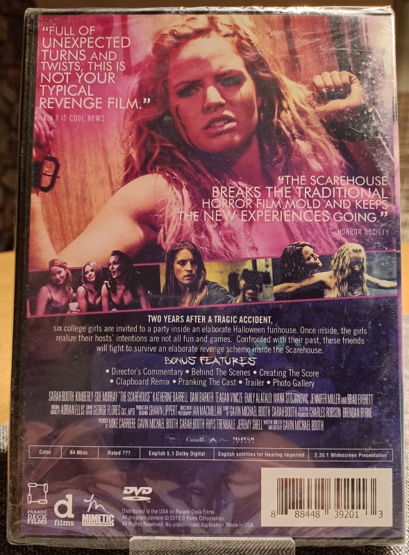 The Scarehouse - Revenge is a Bitch - US Fassung - DVD - NEU 