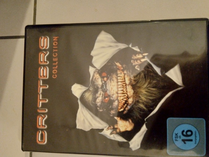 CRITTERS COLLECTION TEIL 1-4 DVD,S 
