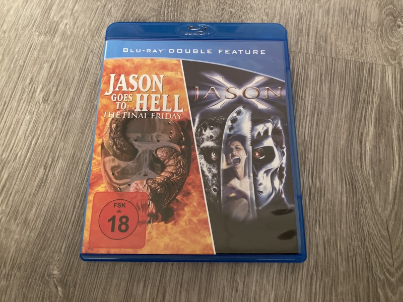 JASON GOES TO HELL - JASON X (Blu Ray) Freitag der 13 - Kane Hodder - deutsch UNCUT 