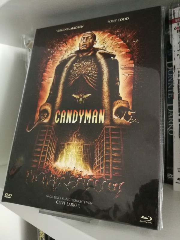 CANDYMAN CANDYMAN'S FLUCH MEDIABOOK UNRATED TURBINE COVER C