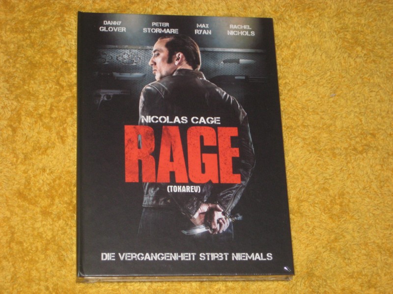 RAGE  - Tokarev Mediabook  Cover A Limited Edition Nr. 56/66 - Blu-Ray + DVD - Uncut - Nicolas Cage - NEU + OVP 
