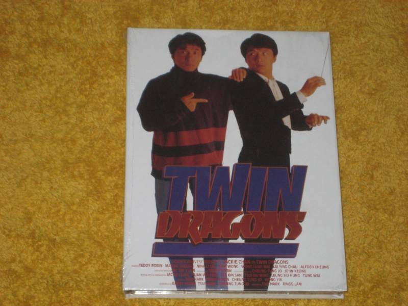 Twin Dragons  MEDIABOOK - Jackie Chan  Cover B Limited Edition Nr. 032/333 - Blu-Ray + DVD - Uncut - NEU + OVP 