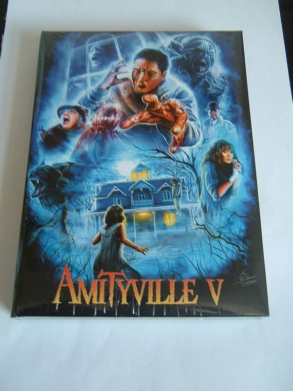 Amityville 5 (Mediabook, wattiert, Blu-ray, limitiert, Sondernummer: 77, OVP) 