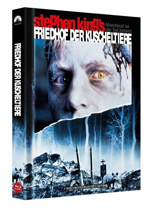 Friedhof der Kuscheltiere 1 - UNCUT - Mediabook - 2 Disc Limited Collectors Edition - 84 Entertainment - NEU/OVP 
