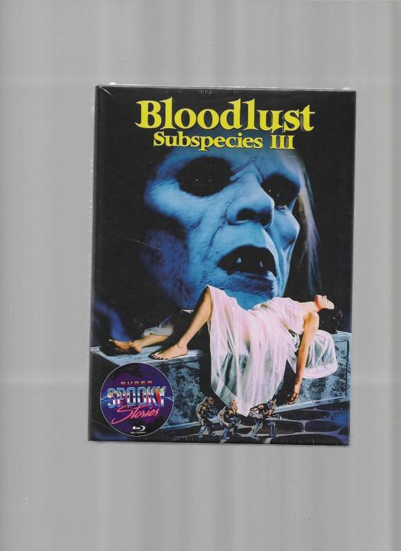 Bloodlust Subspecies III Mediabook Super Spooky Stories Limited 111 Cover A Letztes Exemplar!!! 