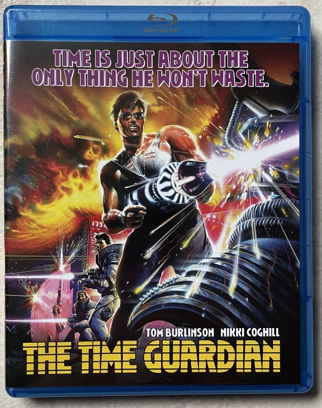 Time Guardian - uncut Bluray - wie neu - Scorpion Releasing - Code Red - Sci Fi Trash - wie neu 
