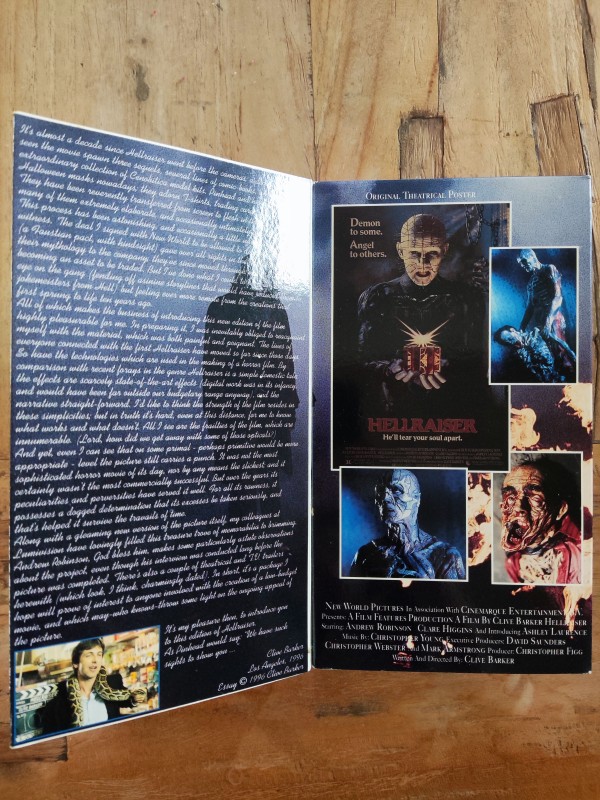 Hellraiser VHS NTSC Collector´s Edition 