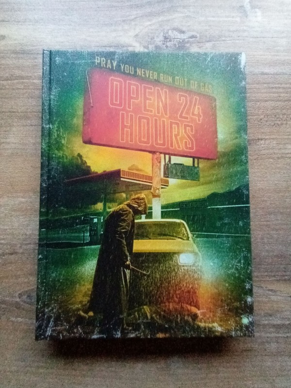 Open 24 Hours Mediabook Blu Ray Disc & DVD 