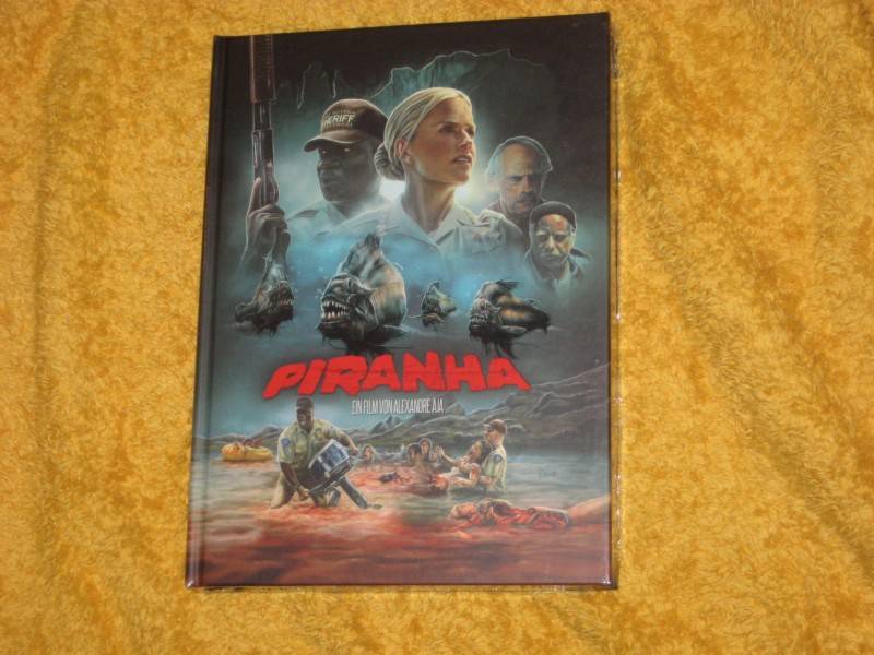 Piranha Mediabook  Cover A Limited Edition Nr. 112/444 Blu-Ray + DVD Uncut - Infinity Pictures - NEU + OVP 