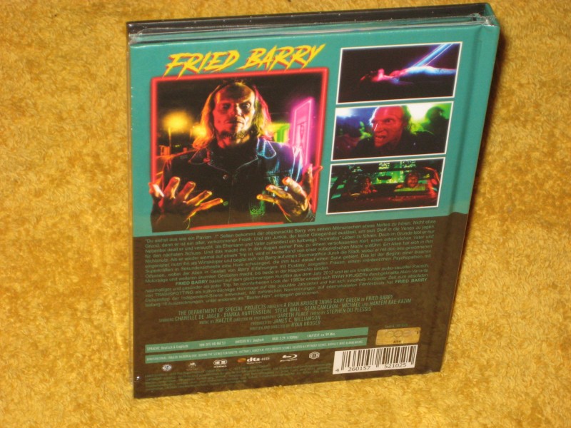 Fried Barry Mediabook Cover B Limited Edition Nr. 414/500 - Blu-Ray + DVD - Uncut -  NEU + OVP 