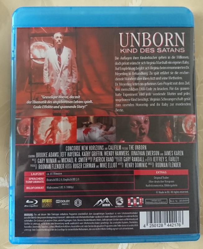 Unborn Kind des Satans Blu-ray Uncut 