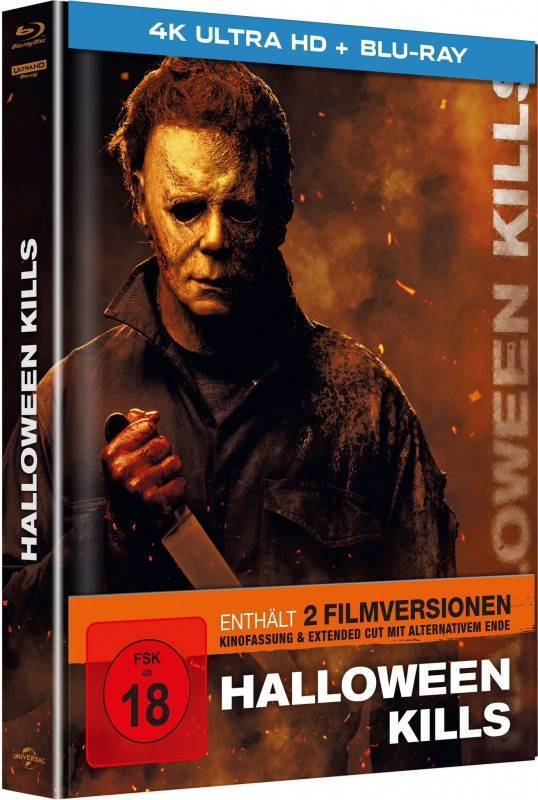 Halloween Kills UNCUT Cover C 4k UHD Mediabook Nameless Media