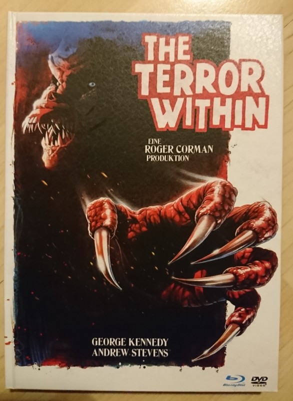 The Terror Within Limitiertes Mediabook mit Blu-ray und DVD Uncut 
