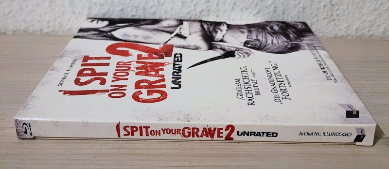 I spit on your Grave 2 - Remake / Neuauflage - 100% Uncut / Unrated - ILLUSIONS UNLTD. films - NEU+OVP! 