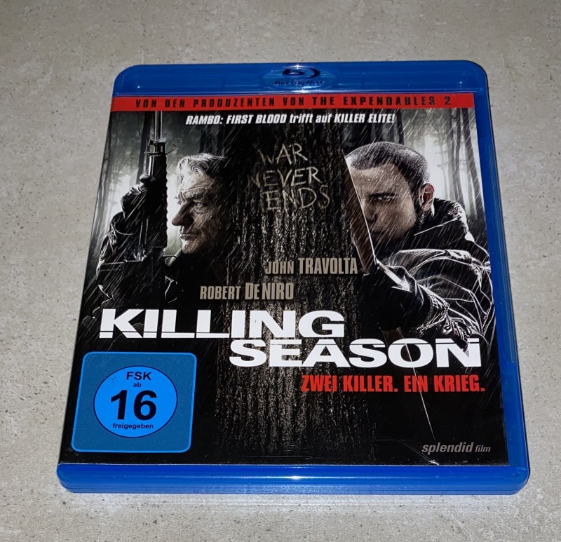 Killing Season - Blu-ray - Robert De Niro + John Travolta 