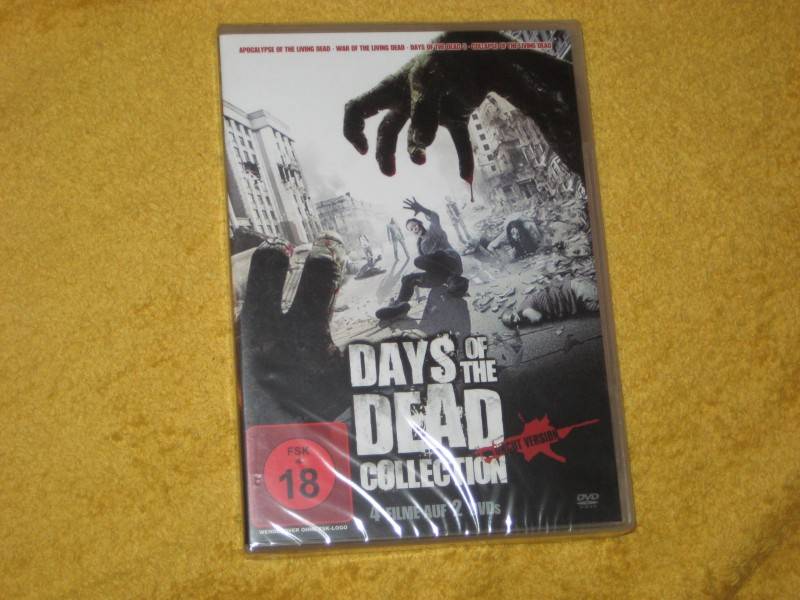 Days of the Dead Collection - 2 DVD&#039;s Uncut - 4 Filme - NEU + OVP 
