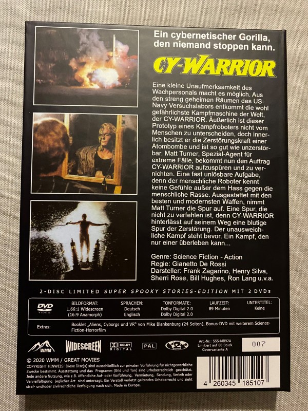 Cy-Warrior - Mediabook 