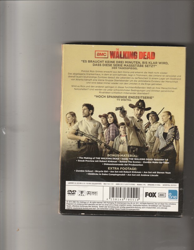 DVD - The Walking Dead - erste Staffel