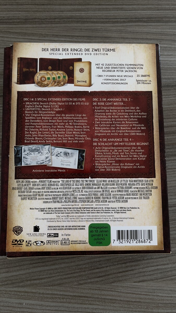 Der Herr der Ringe Die zwei Türme Special Extended Edition kaufen Filmundo.de
