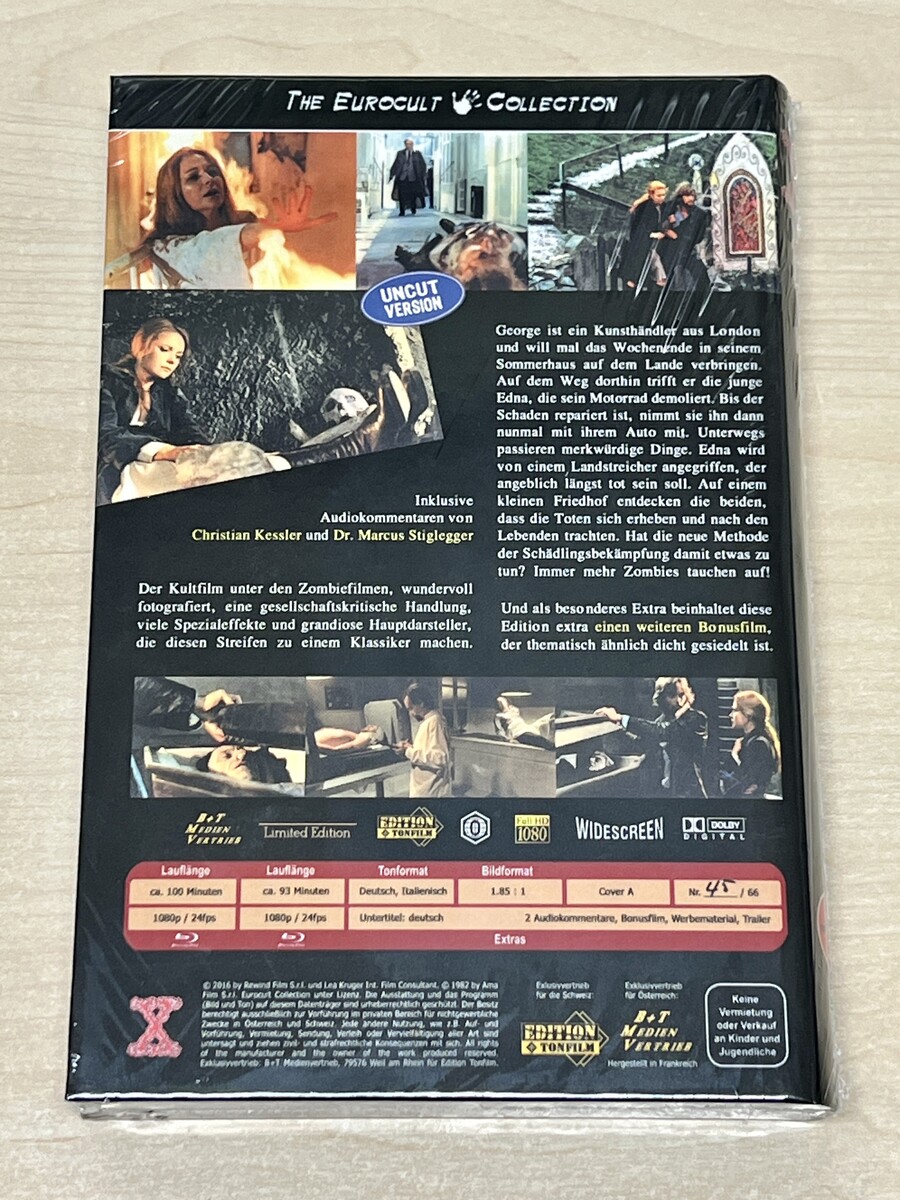 DAS LEICHENHAUS DER LEBENDEN TOTEN [Bluray]